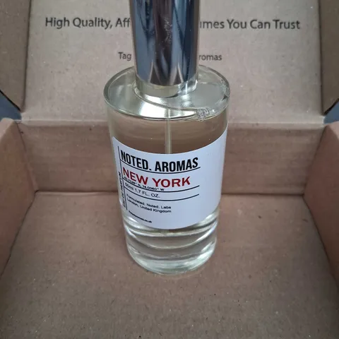 NOTED AROMAS NEW YORK EAU DE PARFUM 50ML