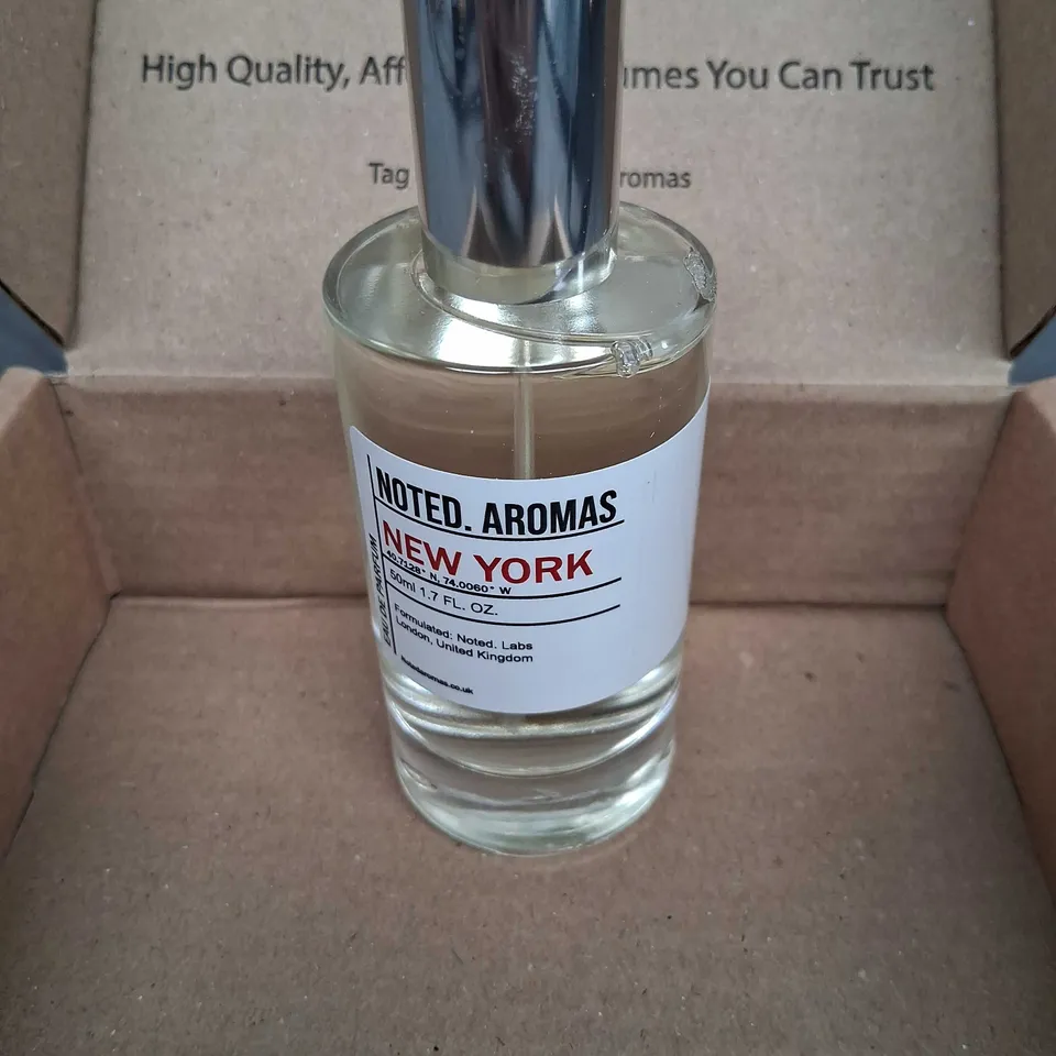 NOTED AROMAS NEW YORK EAU DE PARFUM 50ML