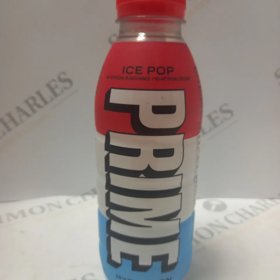 LOT OF 3 BOTTLES OF PRIME HYDRATION PRIME IN META MOON AND ICE POP FLAVOUR
