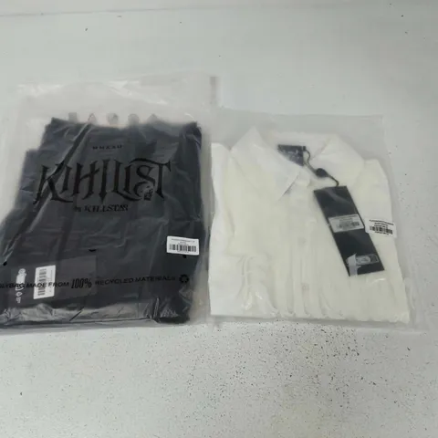 LOT OF APPROXIMATELY 30 BRAND NEW KILLSTAR CLOTHING ITEMS INCLUDES SHADOW EMPRESS KNIT TOPS AND MOURNING SHIRTS - VARIOUS SIZES