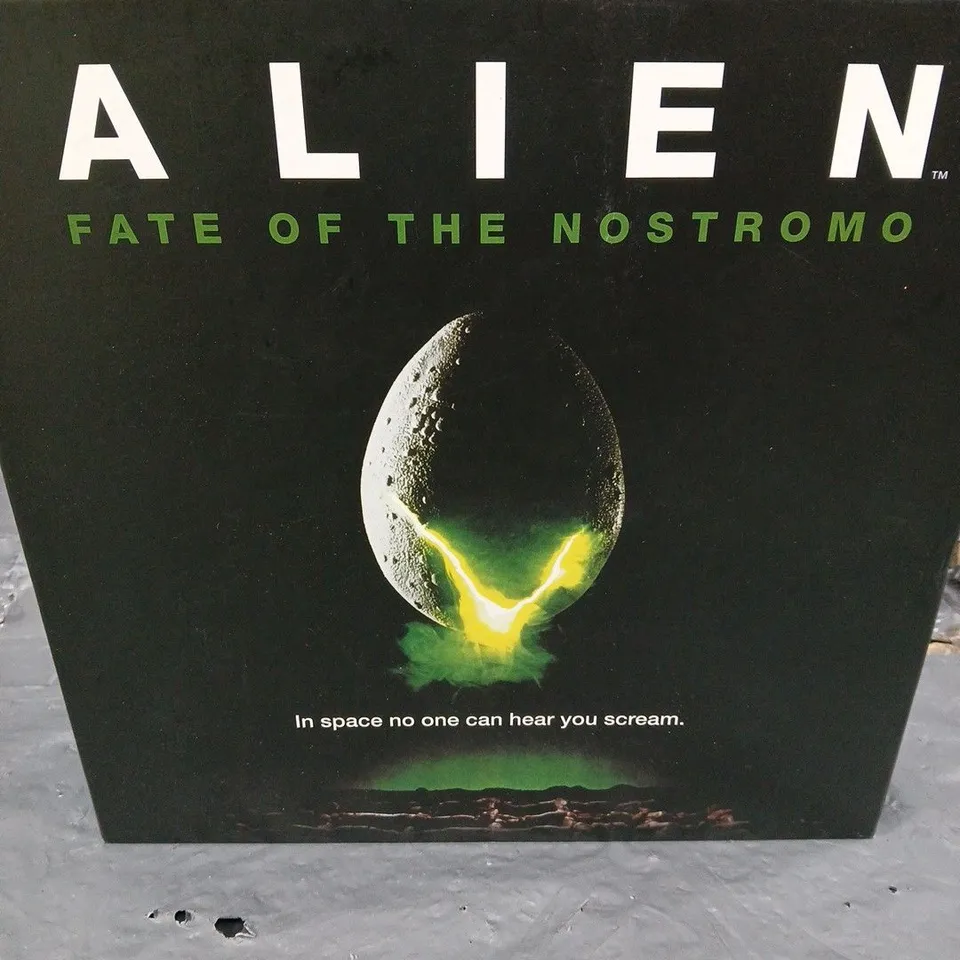 BOXED ALIEN FATE OF NOSTROMO BOARD GAME