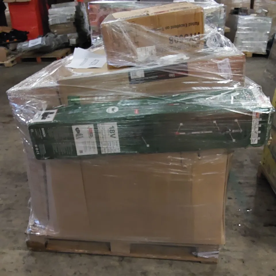 PALLET OF APPROXIMATELY 20 UNPROCESSED RAW RETURN HOUSEHOLD AND ELECTRICAL GOODS TO INCLUDE;