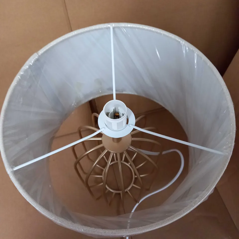 BOXED JOHN LEWIS WIRE FRAME TABLE LAMP
