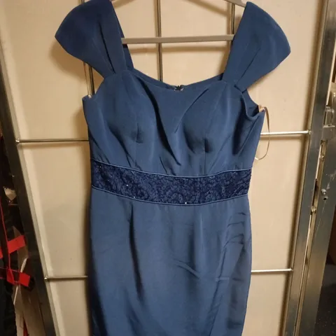 CABOTINE DONNA BY GEMMA NICOLAS SIZE 44 BLUE DRESS 