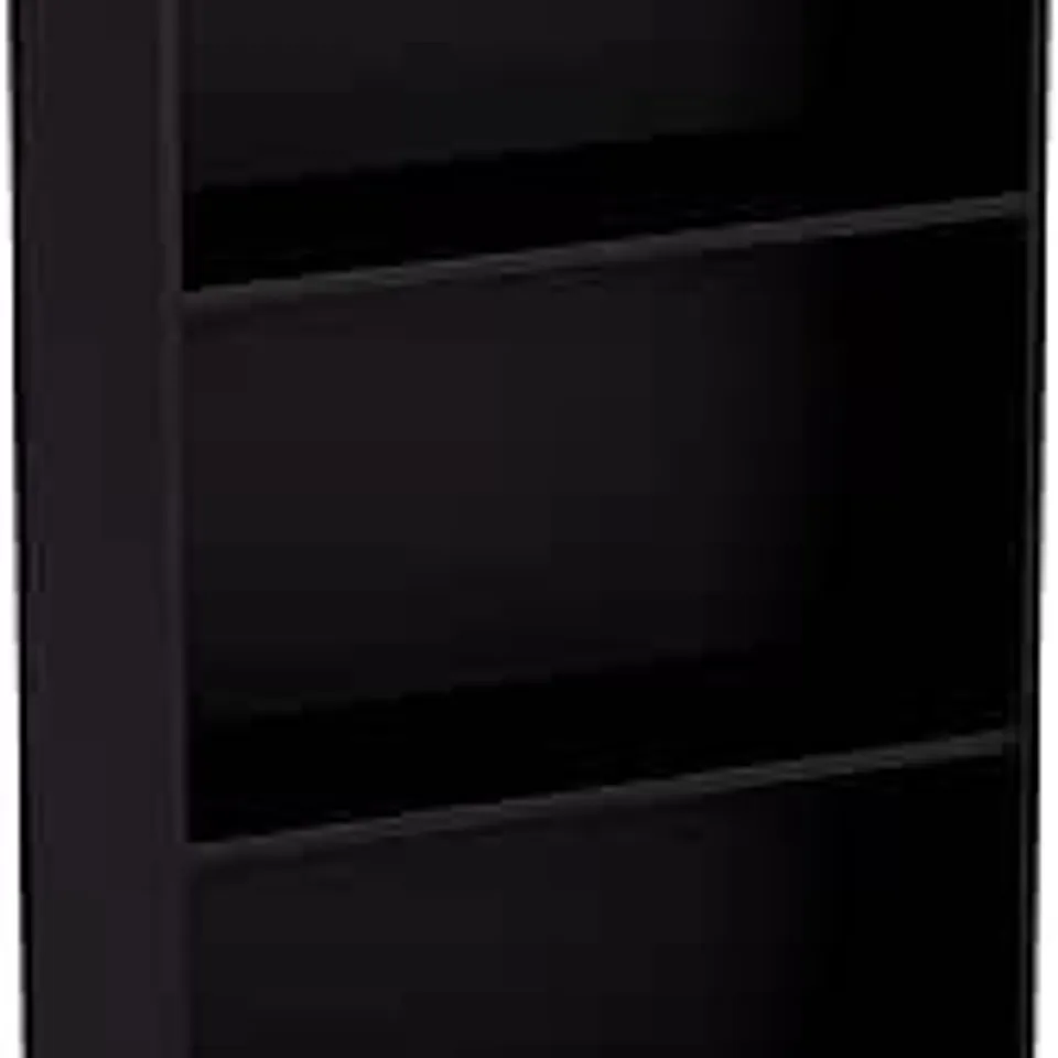 BOXED VIDA CAMBRIDGE 3 TIER MEDIUM BOOKCASE - BLACK (1 BOX)