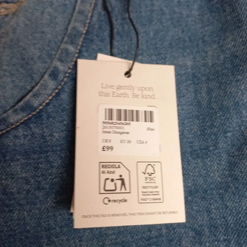 NOBODY'S CHILD DENIM DUNGAREES FOR KIDS – BRAND TAG ATTACHED UK 8