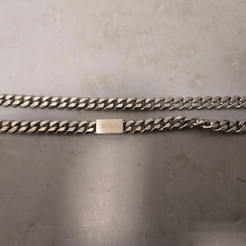 HUGO BOSS LINK STEEL CHAIN 
