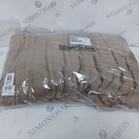 BOXED COZEE HOME VELVETSOFT HEATED THROW IN DARK TAUPE