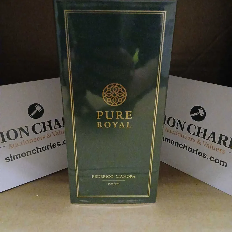 BOXED AND SEALED FEDERICO MAHORA PURE ROYAL UNISEX PARFUM 50ML