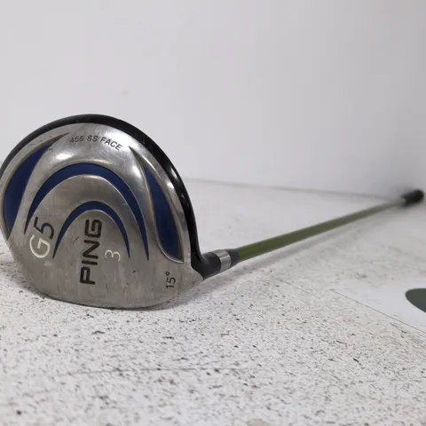 PING G5 DRIVER WITH ALDILA SHAFT – 455 SS FACE