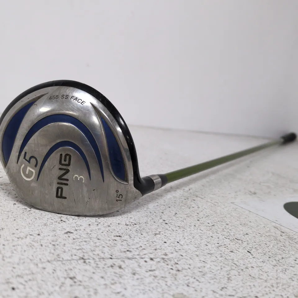 PING G5 DRIVER WITH ALDILA SHAFT – 455 SS FACE