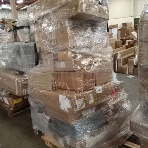 PALLET OF ASSORTED HOUSEHOLD GOODS AND PRODUCTS TO INCLUDE; TELESCOPE, CAR ACCESSORIES, FLATPACK FURNITURE ETC