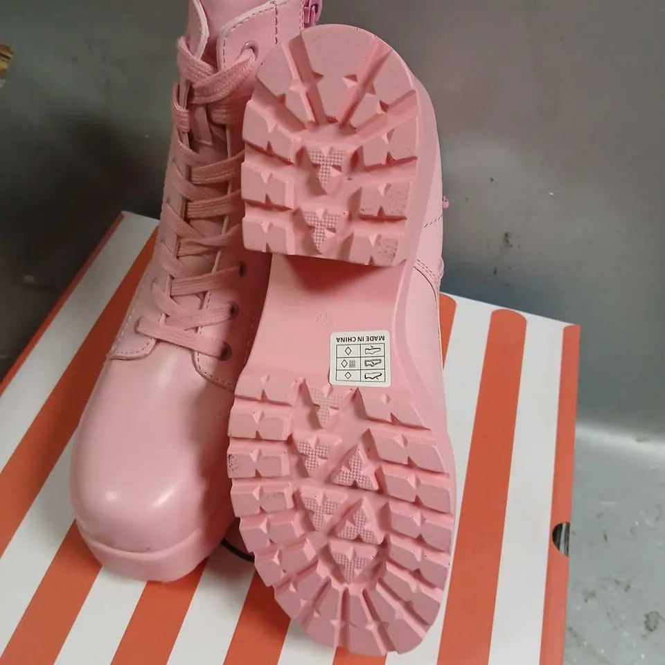 BOXED KOI X KETNIPZ ANKLE BOOTS SIZE 6