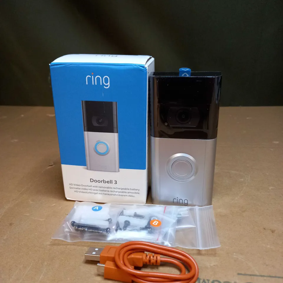 RING DOORBELL 3 