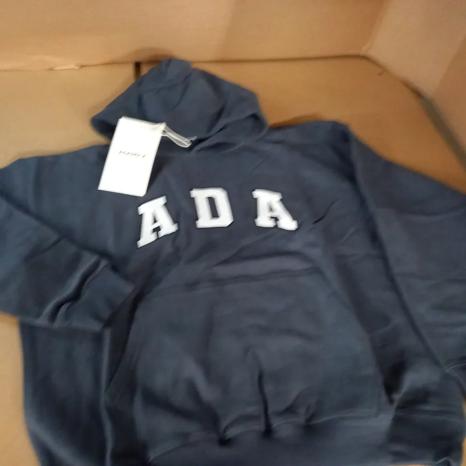 ADANOLA OVERSIZE HOODIE IN MIDNIGHT BLUE - XS