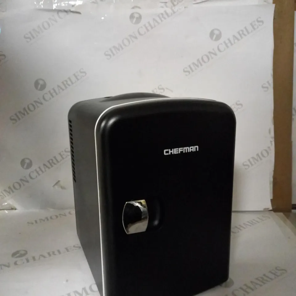 CHEFMAN BLACK PORTABLE MINI FRIDGE