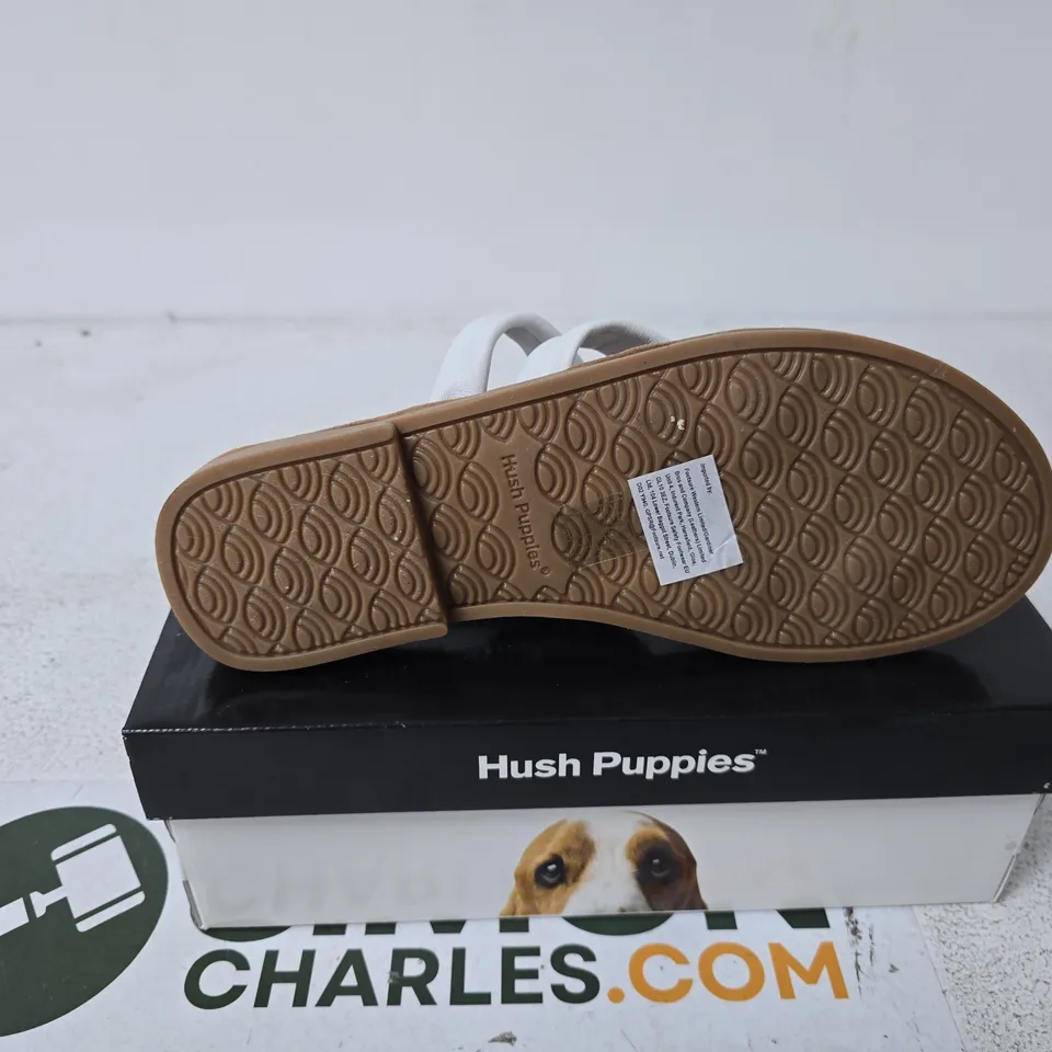 HUSH PUPPIES HOPE WIDE FIT SANDALS UK 7 BOXED