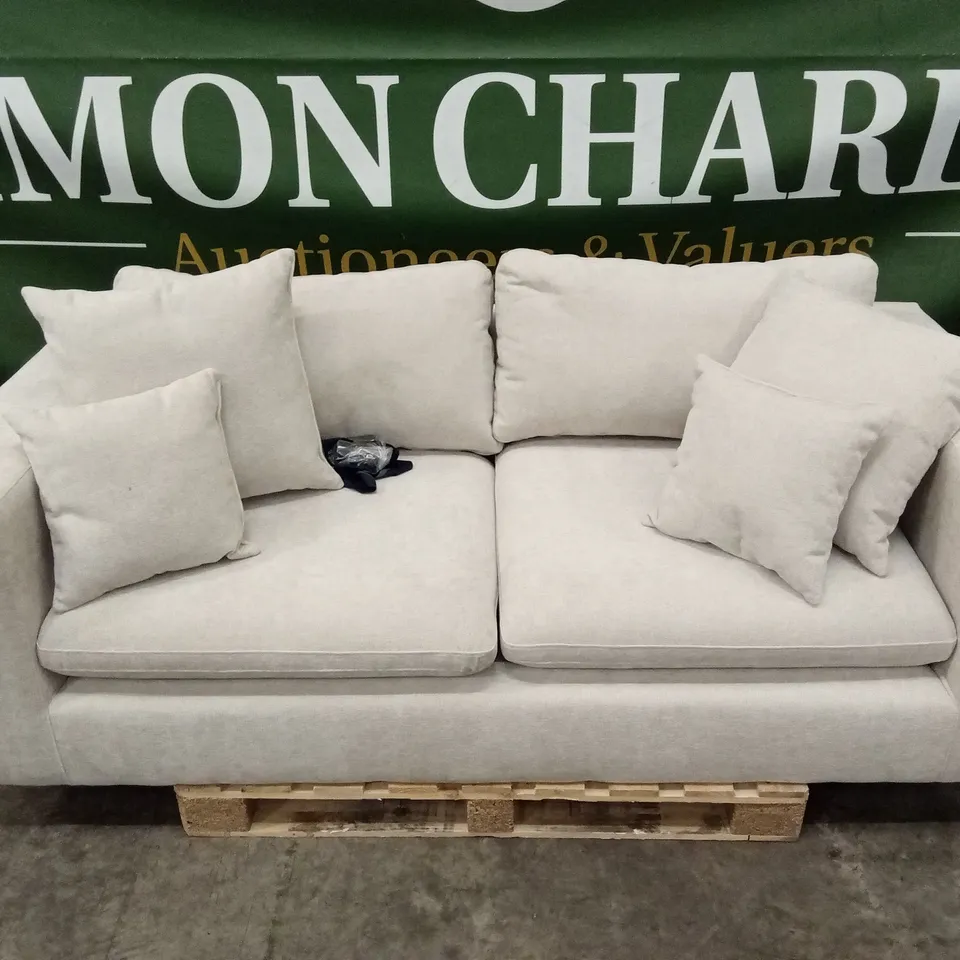 DESIGNER 3 SEATER FABRIC SOFA