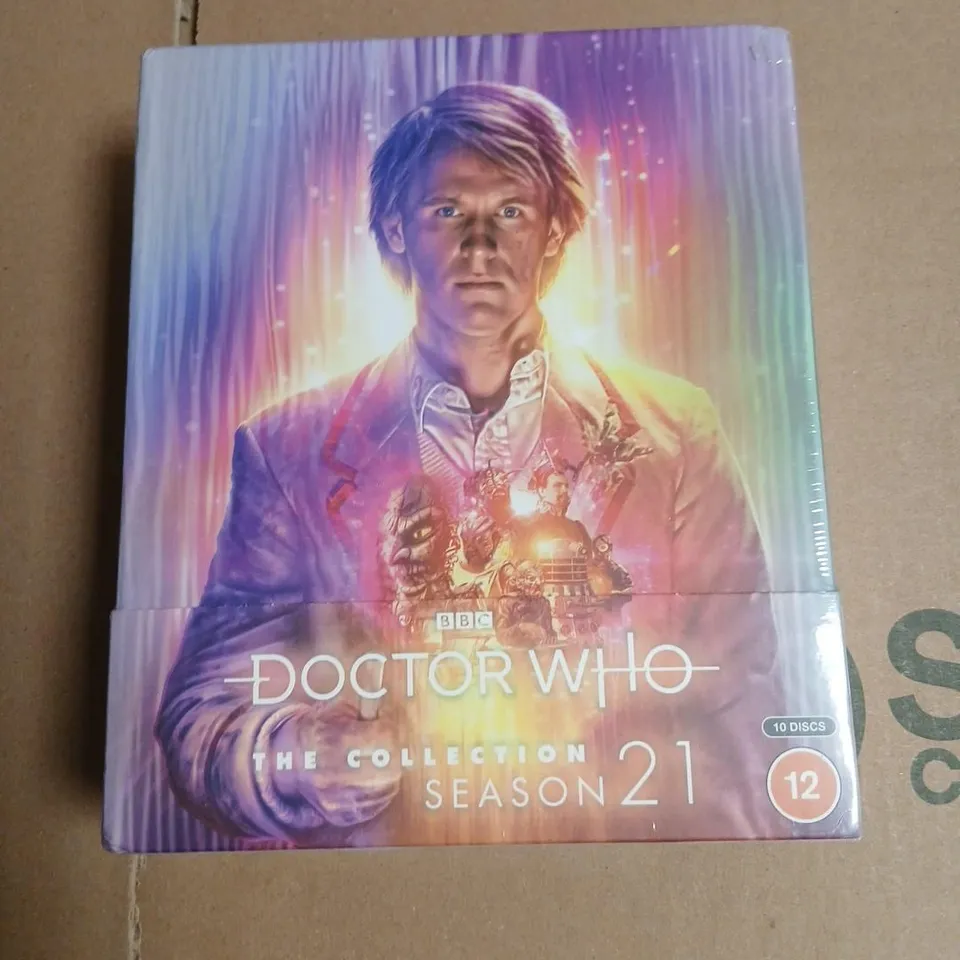 DOCTOR WHO: THE COLLECTION SEASON 21 – 10-DISC BLU RAY BOX SET