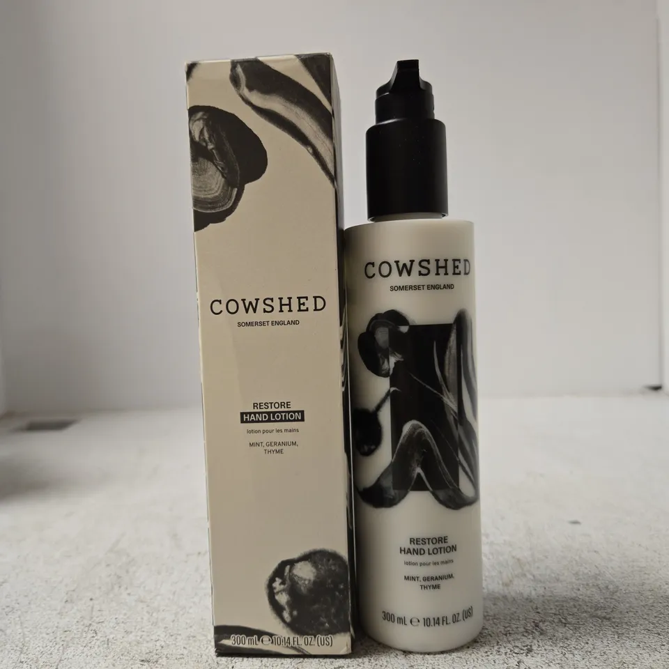 COWSHED RESTORE HAND LOTION 300 ML – SOMERSET ENGLAND