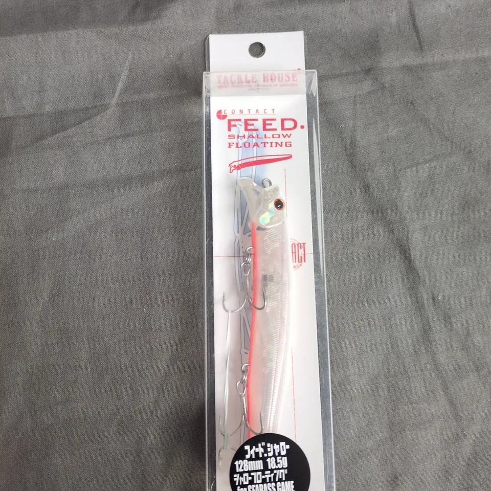 TACKLE HOUSE CONTACT FEED SEABASS GAME LURE – SHALLOW FLOATING, 128MM (18.5G)