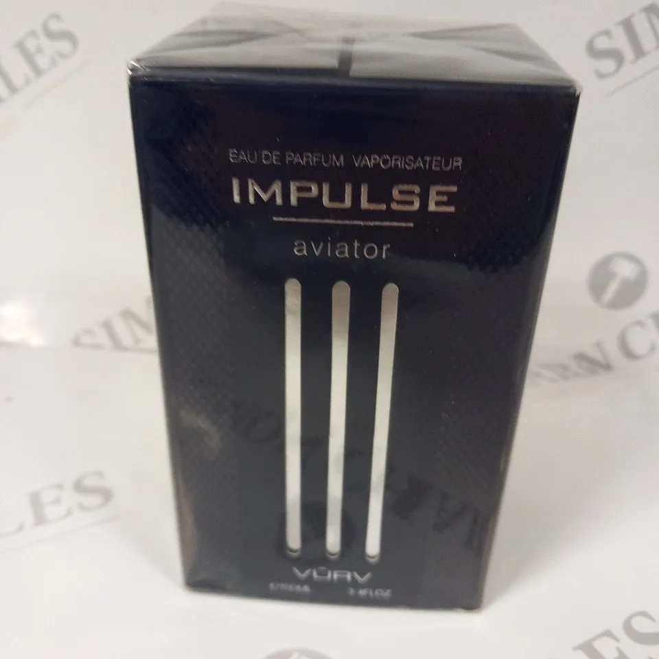 BOXED AND SEALED IMPULSE AVIATOR VURV EAU DE PARFUM 100ML