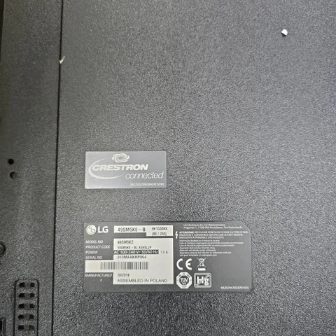 LG 49SM5KE-B 49-INCH COMMERCIAL SIGNAGE DISPLAY