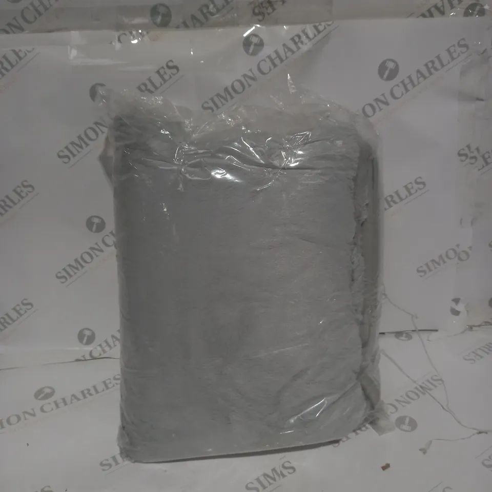 COZEE HOME VELVETSOFT HEATED THROW IN LIGHT GREY