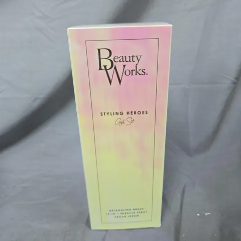 BOXED BEAUTY WORKS STYLING HEROES GIFT SET