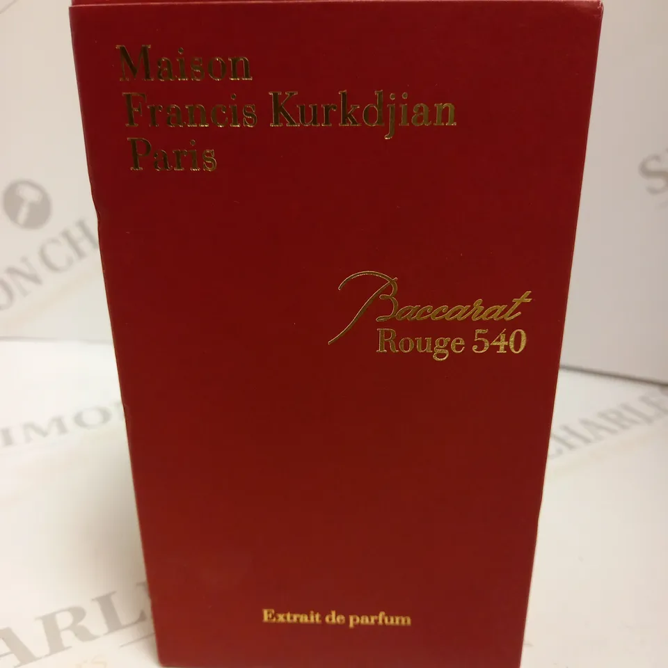 BOXED MAISON FRANCIS KURKDJIAN BACCARAT ROUGE 540 EAU DE PARFUM, 70ML