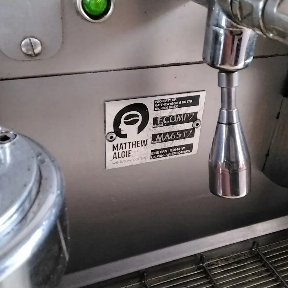 ELEKTRA BARISTA 2 STATION COFFEE MACHINE 