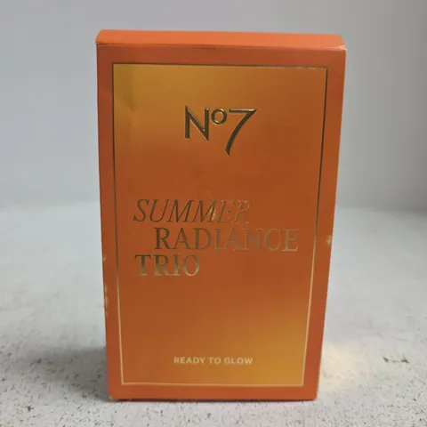 BOXED NO7 SUMMER RADIANCE TRIO