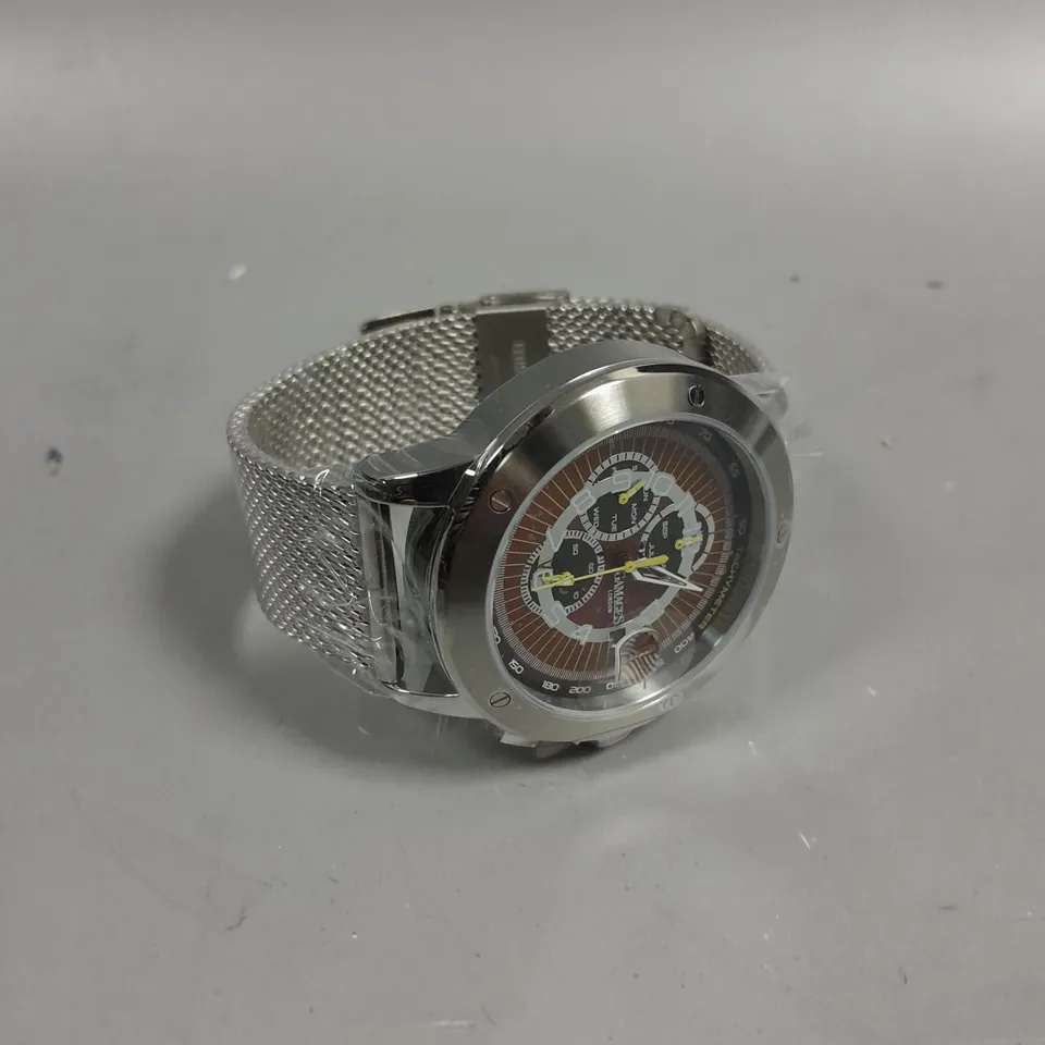 GAMAGES LIBERTY STEEL WATCH