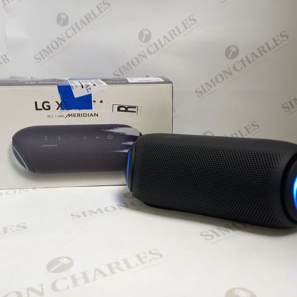 LG XBOOM GO PL7 PORTABLE BLUETOOTH SPEAKER WITH MERIDIAN TECHNOLOGY RRP £170
