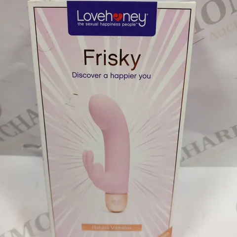 BOXED LOVE HONEY FRISKY RABBIT VIBRATOR