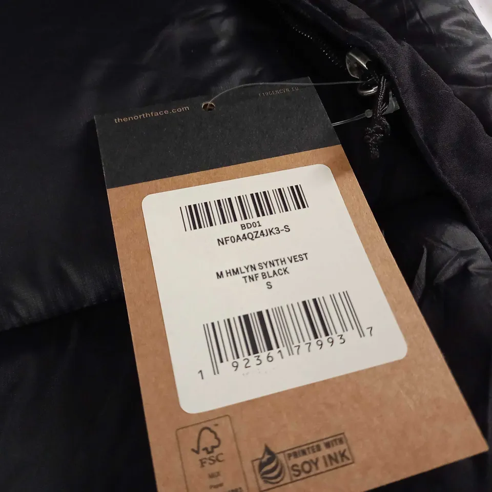 NORTH FACE HIMILAYAN SYNTH VEST IN BLACK - S