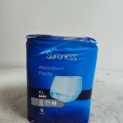 SURENESS ABSORBENT PANTS XL – 9-PACK