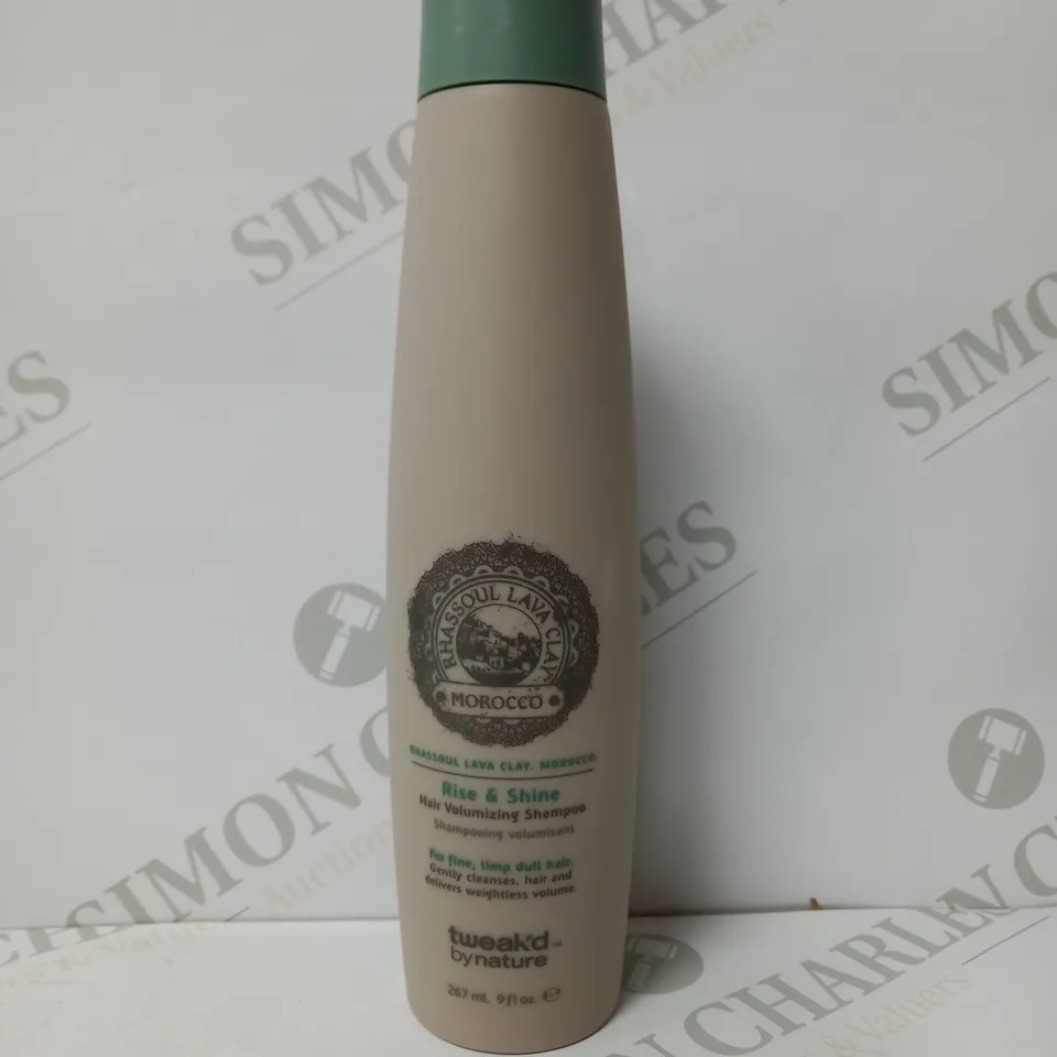 TWEAK'D BY NATURE MOROCCO RISE & SHINE HAIR VOLUMIZING SHAMPOO 9 OZ