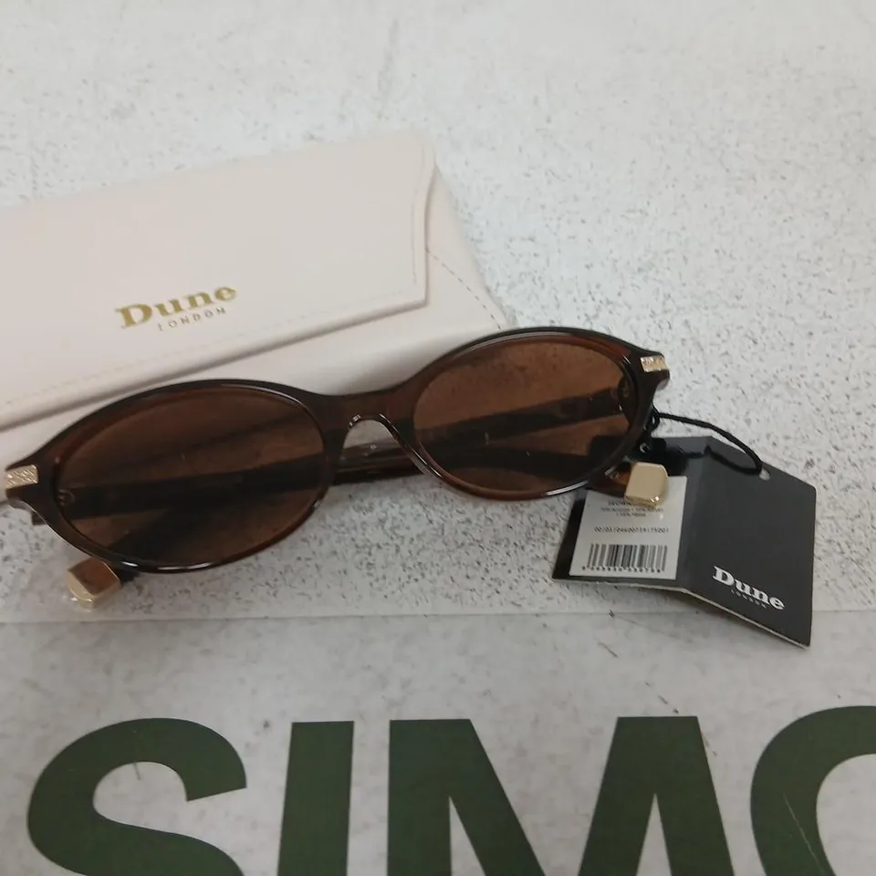 DUNE LONDON SUNGLASSES 917 GIA BROWN ACETATE