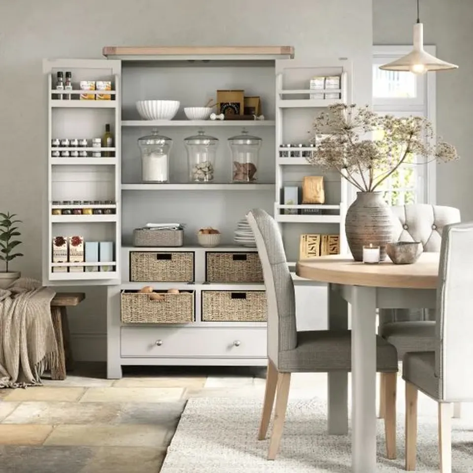 BOXED SALCOMBE LARDER UNIT - STONE (1 BOX) RRP £999
