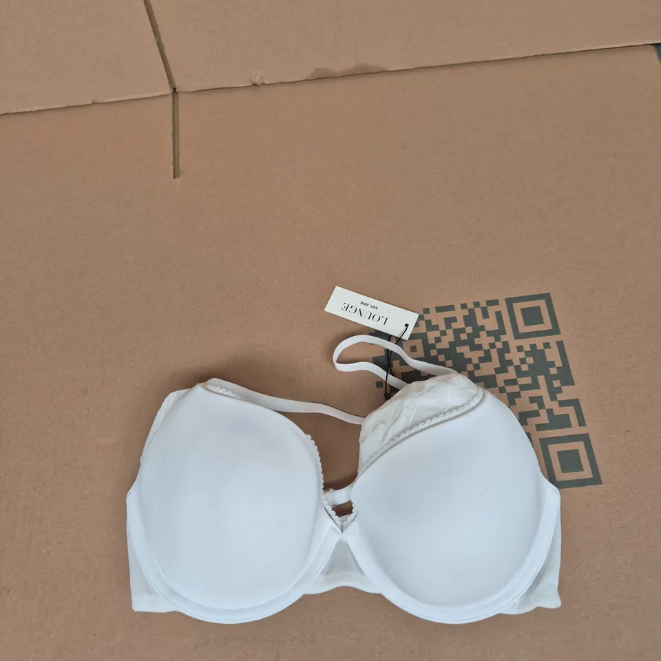 LOUNGE COMFORT WHITE BRA UK 34DD