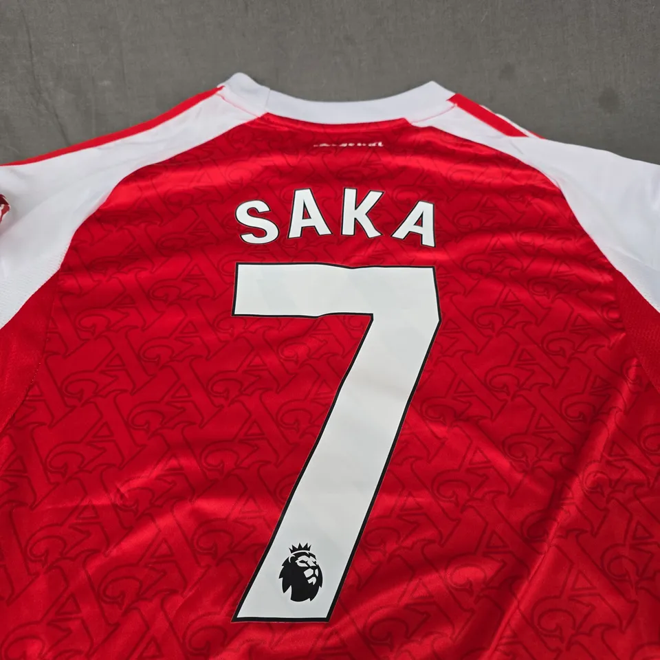 ARSENAL FC FOOTBALL SHIRT – SAKA 7 - SIZE M