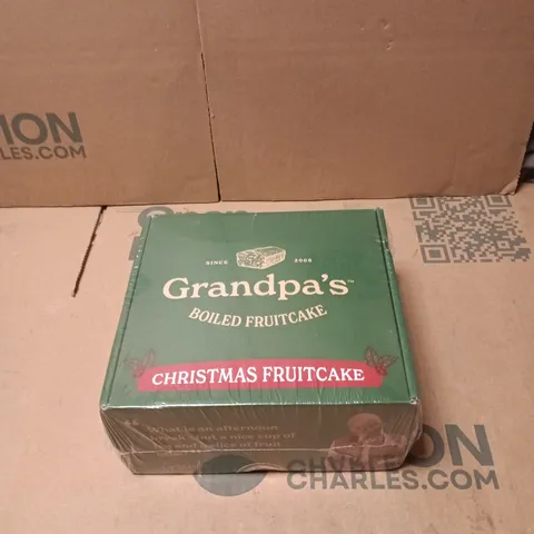 GRANDPA'S BOILED FRUITCAKE – CHRISTMAS FRUITCAKE, BOXED - BB 30/6/26