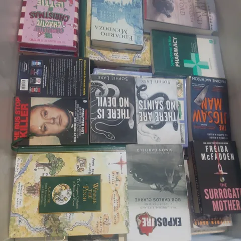 LARGE QUANTITY OF ASSORTED FICTION AND NON FICTION BOOKS