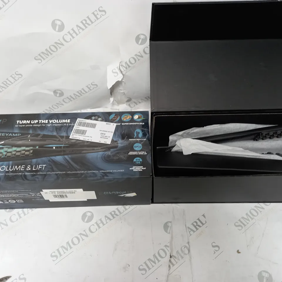 BOXED REVAMP PROGLOSS VOLUME & LIFT CERAMIC VOLUMATEUR 