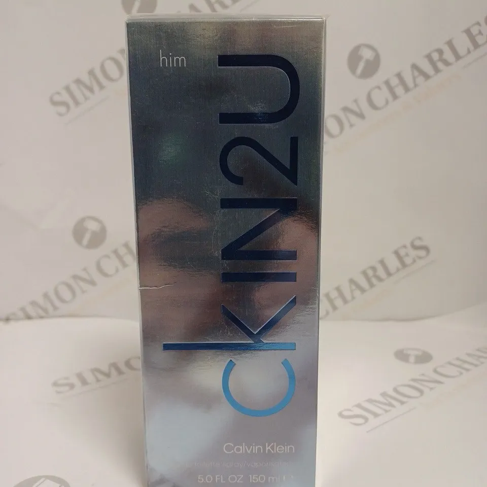 BOXED CALVIN KLEIN CKIN2U FOR HIM EAU DE TOILETTE 150ML