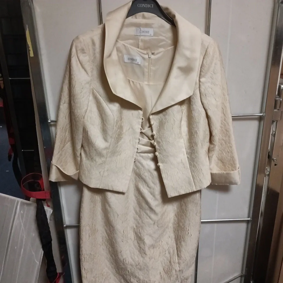 CONDICI SIZE 12 DRESS AND JACKET TAGGED