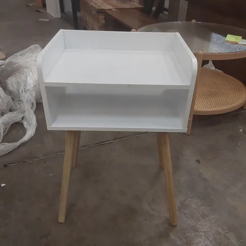 DESIGNER WOODEN BEDSIDE TABLE