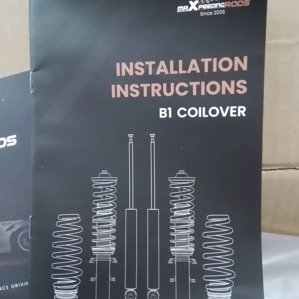 BOXED MAXPEEDINGRODS B1 COILOVER SUSPENSION KIT