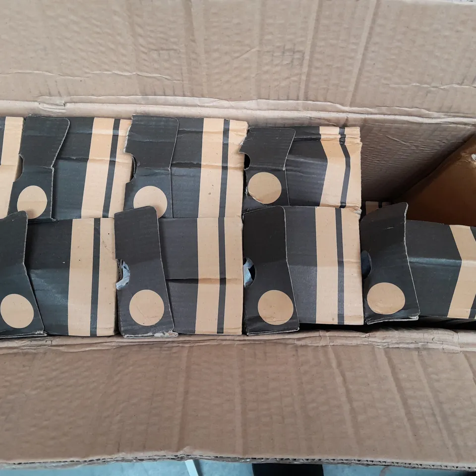 BOX OF APPROX 24 ASSORTED UNBRANDED BLACK TRAINING SIZES